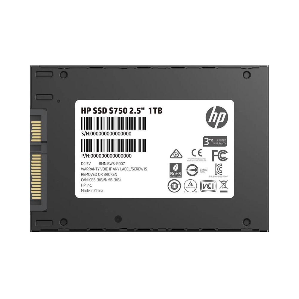 SSD HP S750 1TB 2.5-Inch SATA III 16L54AA