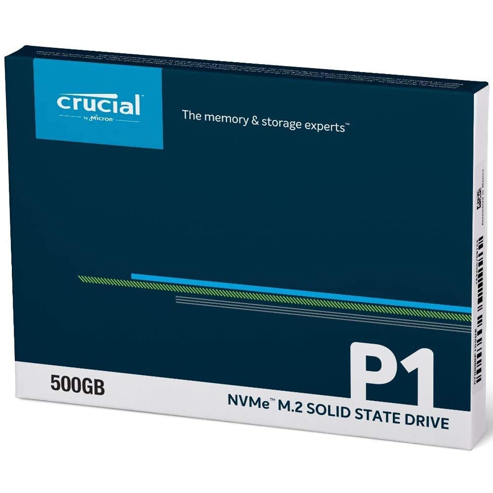 SSD Crucial P1 500GB NVMe 3D-NAND M.2 PCIe Gen3 x4 CT500P1SSD8