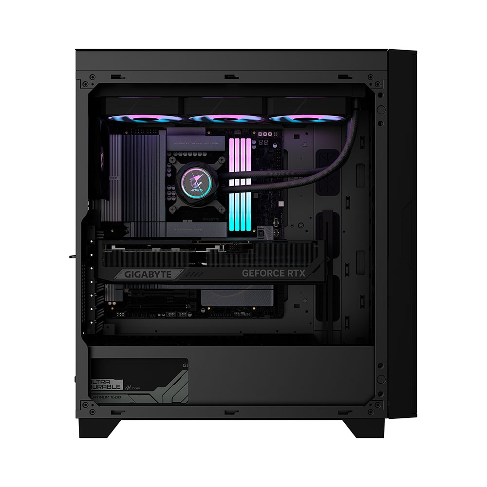 PC AI Gigabyte AI TOP 100 Z890 (Ultra 9 285K, RTX 5090, Ram 128GB D5, SSD 2TB, Thunderbolt 5)