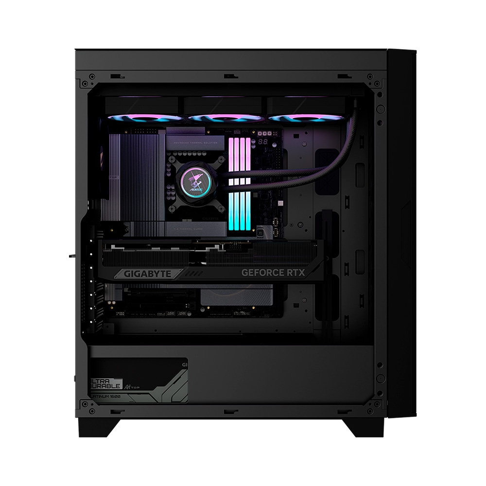PC AI Gigabyte AI TOP 100 Z890 AT1I9N9-0005 (Ultra 9 285K, RTX 5090, RAM 128G D5, SSD 2TB, Thunderbolt 5)