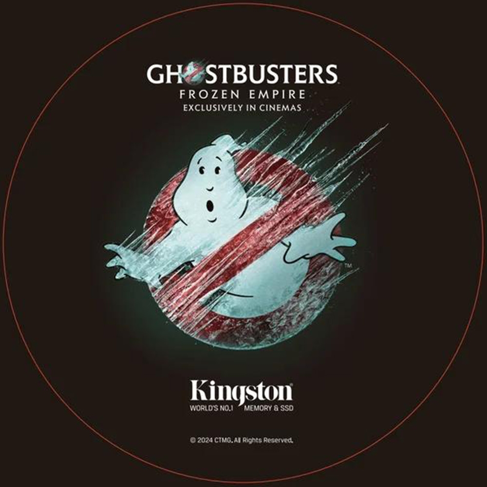 [Quà tặng] Lót chuột Kingston Ghost Busters (bán kính 24.5cm)