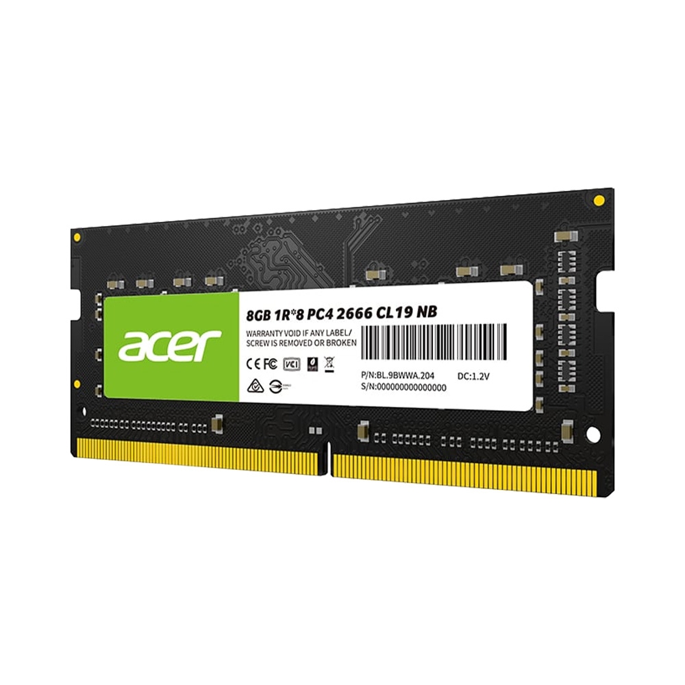 RAM Laptop Acer SD100 8GB DDR4 3200MHz 1.2v SD100-8GB-3200-1R8