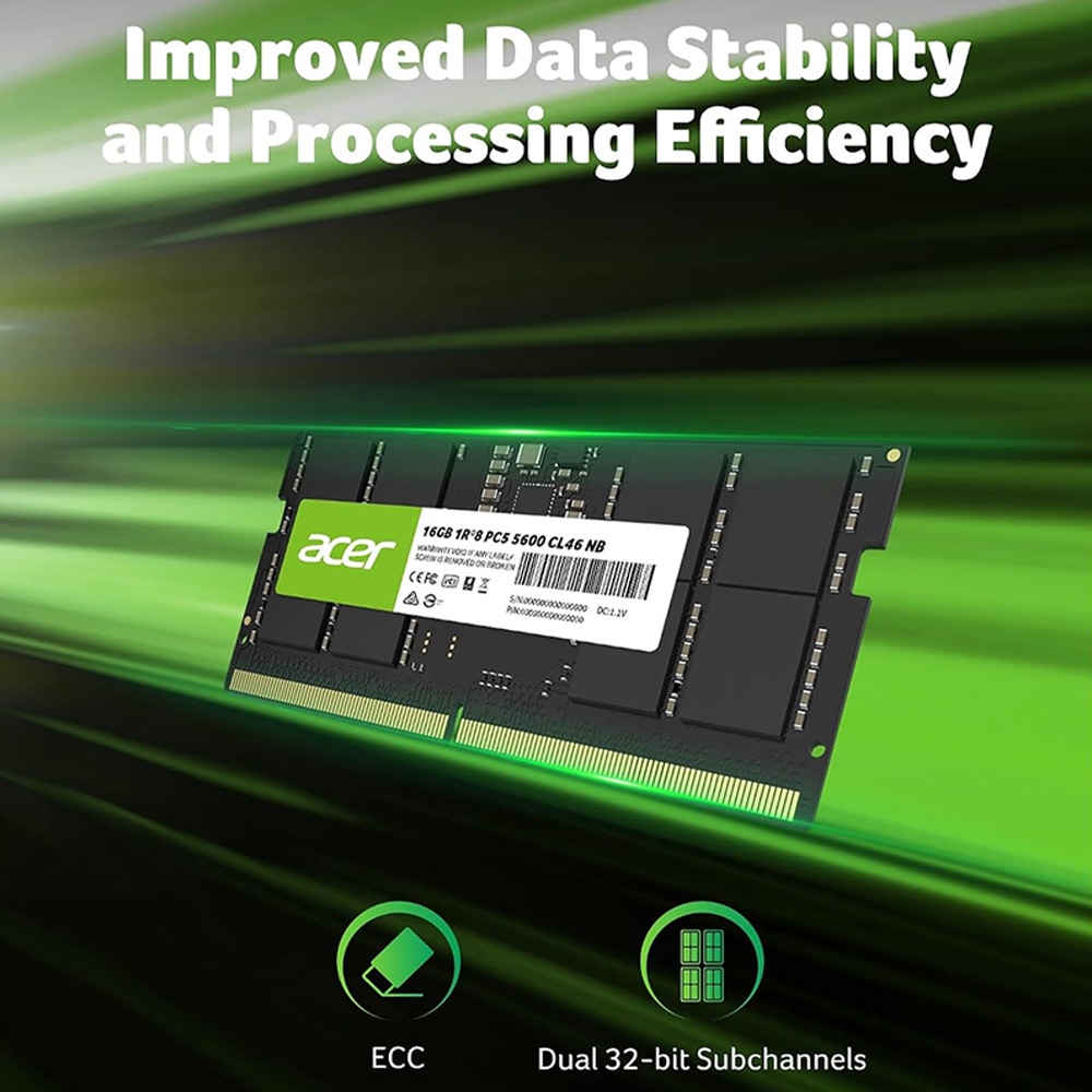 RAM Laptop Acer SD200 16GB DDR5 5600MHz 1.1v BL.9BWWA.414
