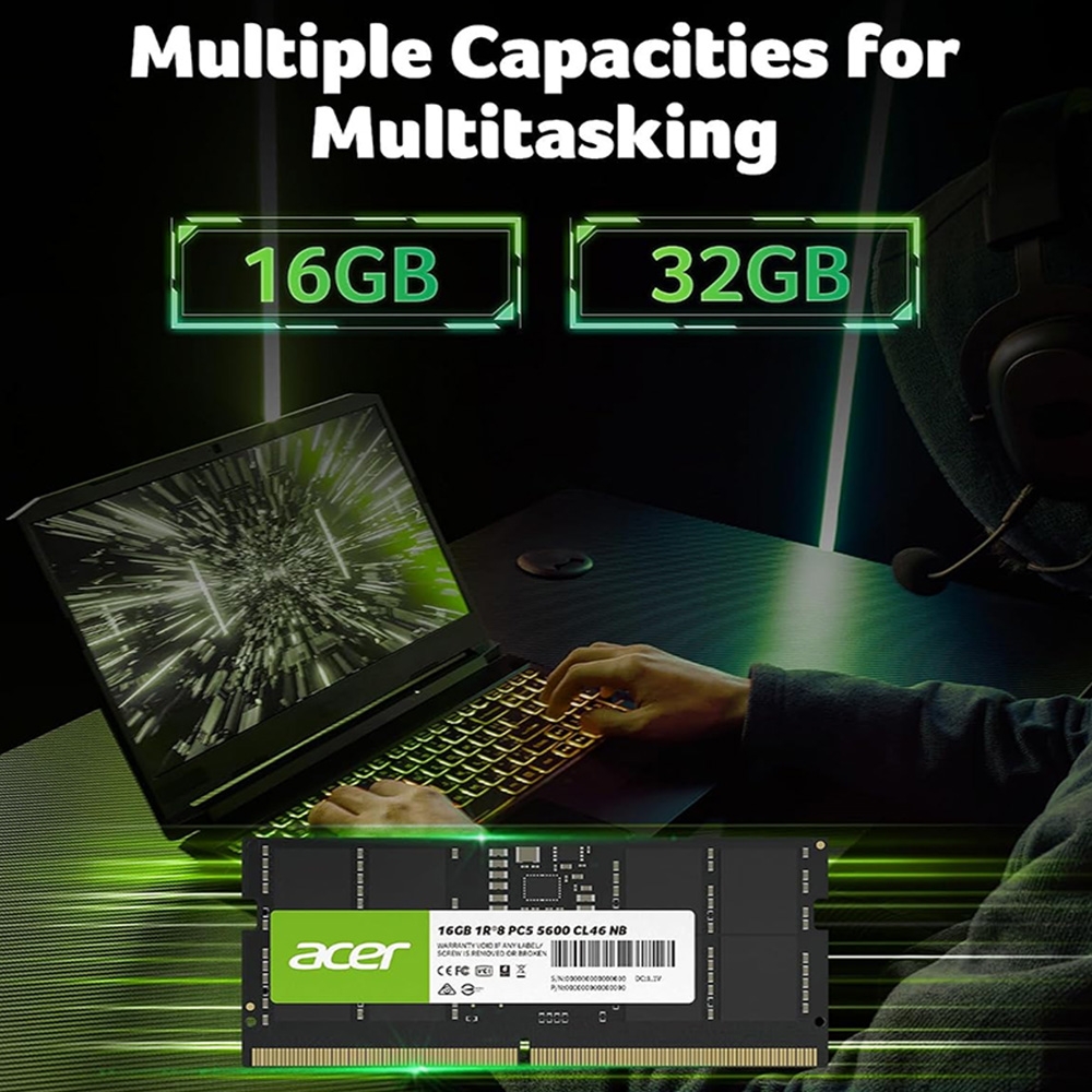 RAM Laptop Acer SD200 16GB DDR5 5600MHz 1.1v BL.9BWWA.414