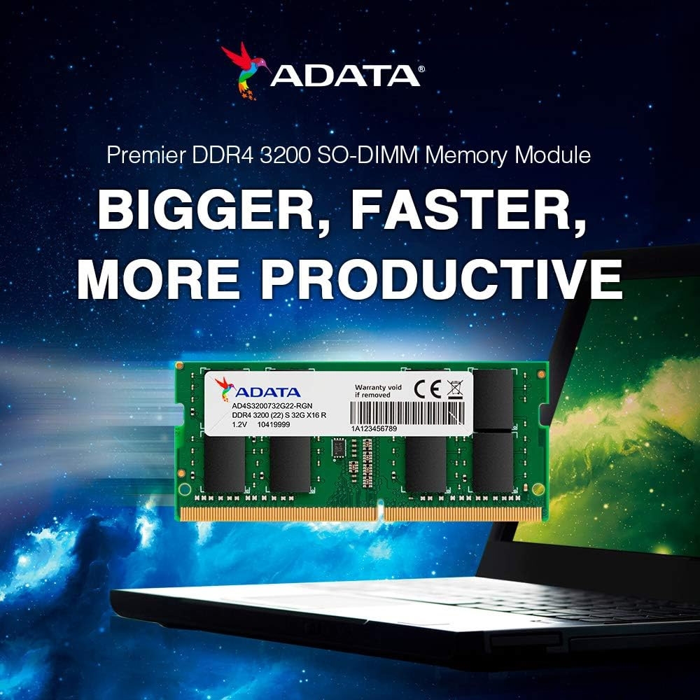 RAM Laptop ADATA Premier 8GB DDR4 3200MHz 1.2v AD4S32008G22-SGN
