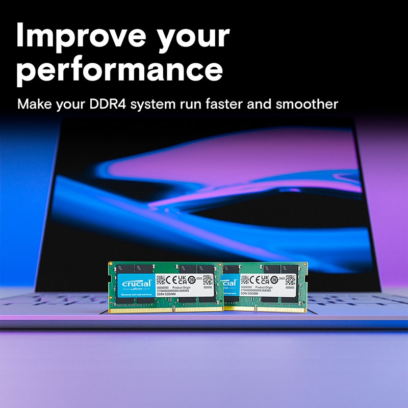 Ram Laptop Crucial DDR4 16GB 3200MHz 1.2v CT16G4SFRA32A