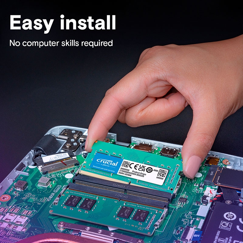 Ram Laptop Crucial DDR4 16GB 3200MHz 1.2v CT16G4SFRA32A