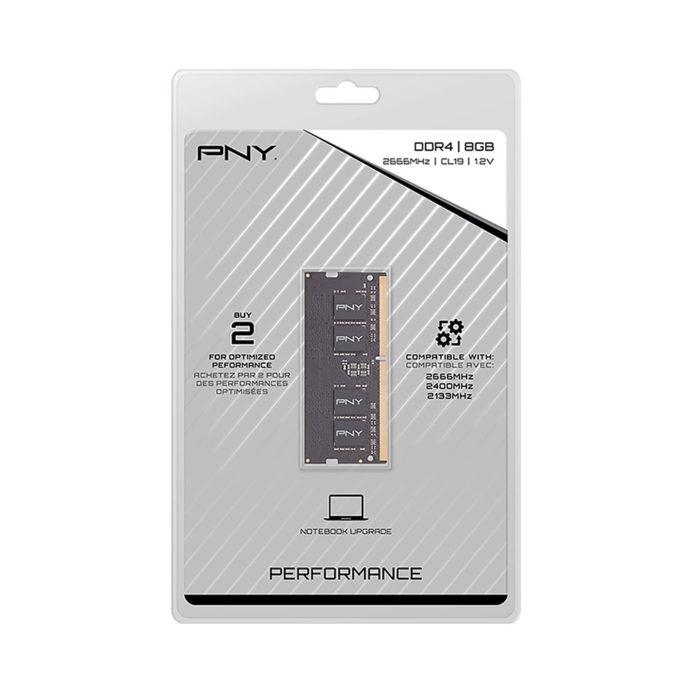 Ram Laptop PNY DDR4 8GB 2666MHz MN8GSD42666-TB