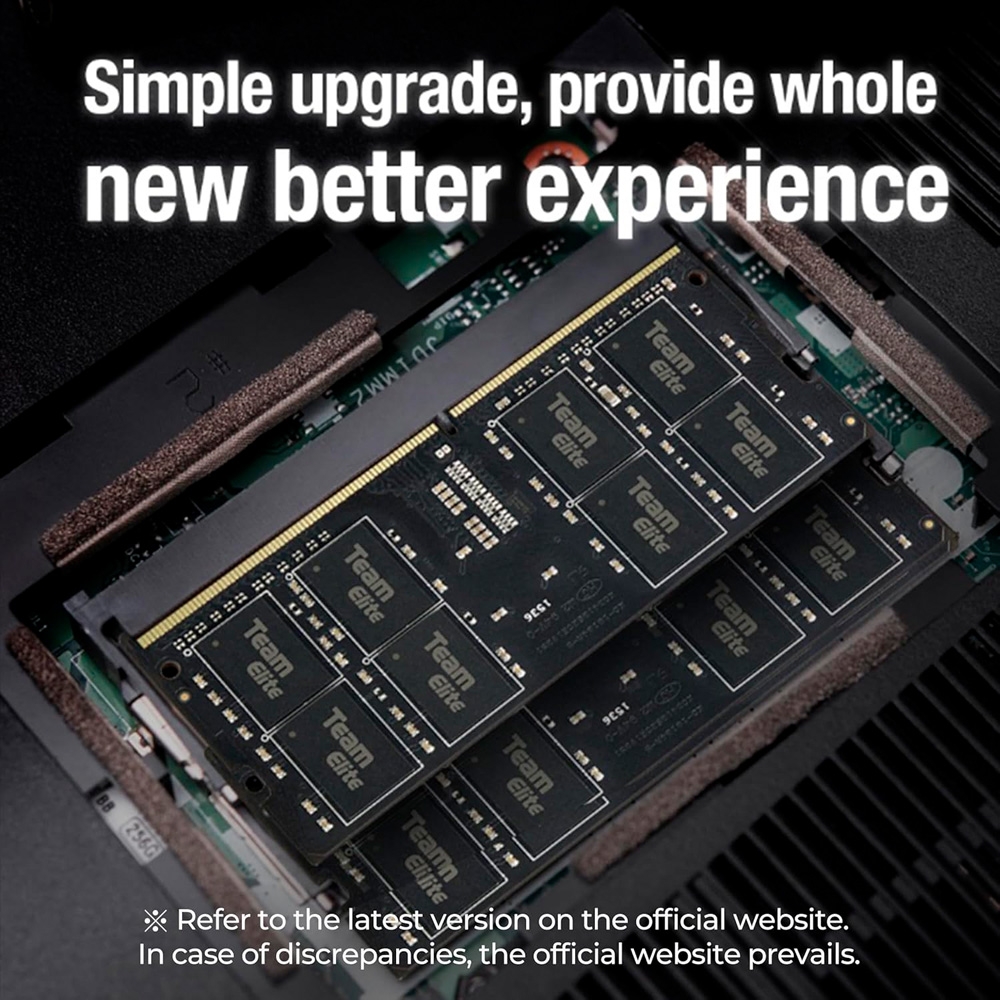 RAM Laptop TeamGroup Elite 8GB DDR4 3200MHz (1x8GB) TED48G3200C22-S01
