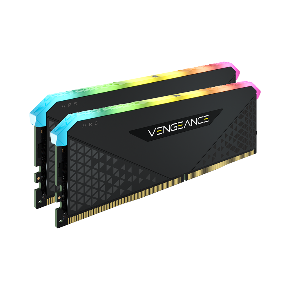 Ram PC Corsair Vengeance RGB RS 16GB 3200MHz DDR4 (2x8GB) CMG16GX4M2E3200C16