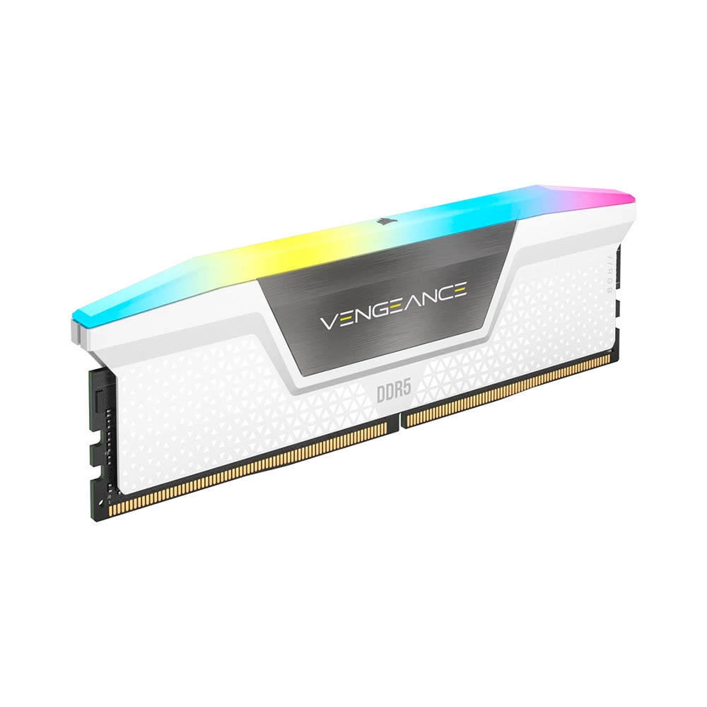 Ram PC Corsair Vengeance RGB White 32GB 6000MHz DDR5 (2x16GB) CMH32GX5M2E6000Z36W