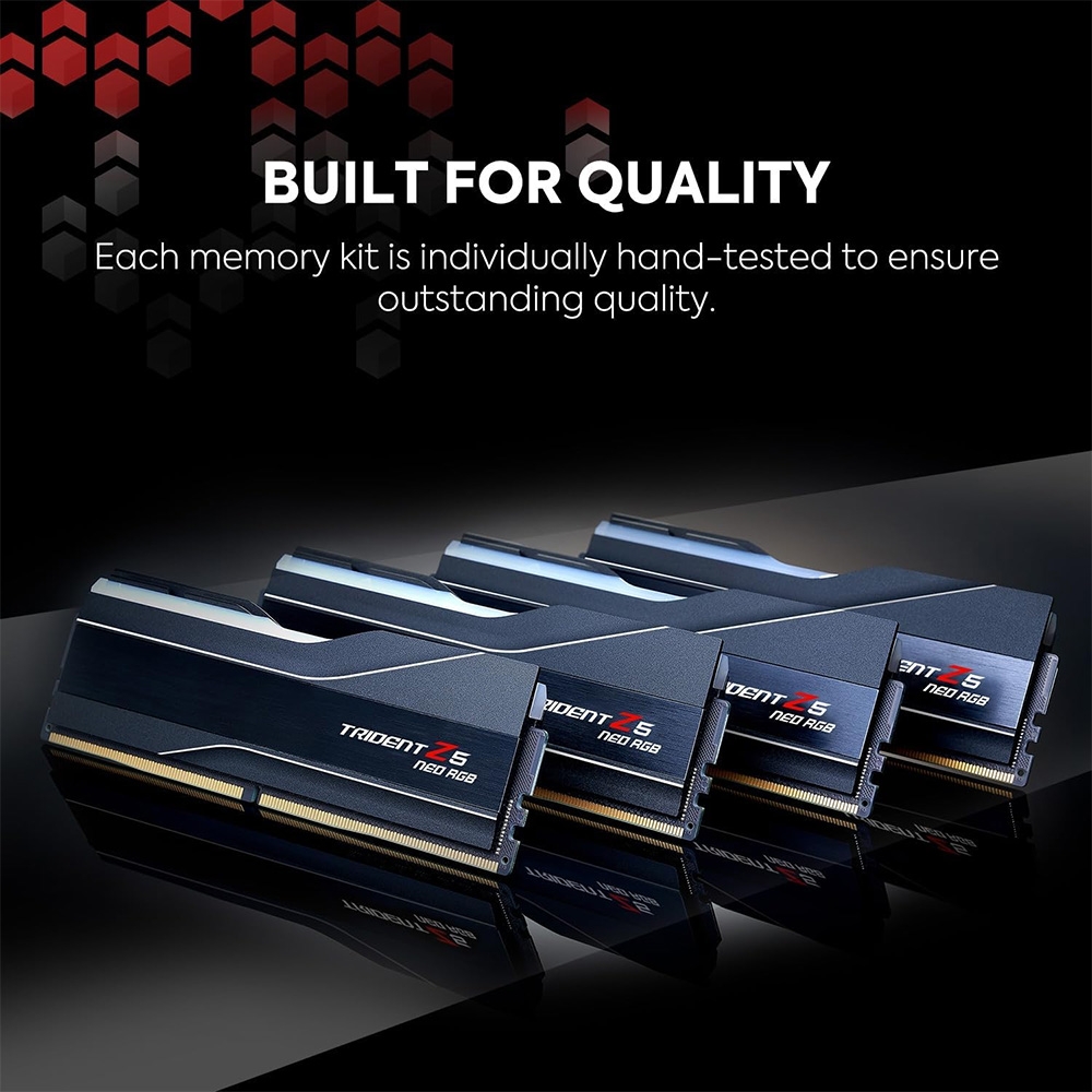 RAM PC G.Skill Trident Z5 Neo RGB 64GB 6000MHz DDR5 (2x32GB) F5-6000J3040G32GX2-TZ5NR