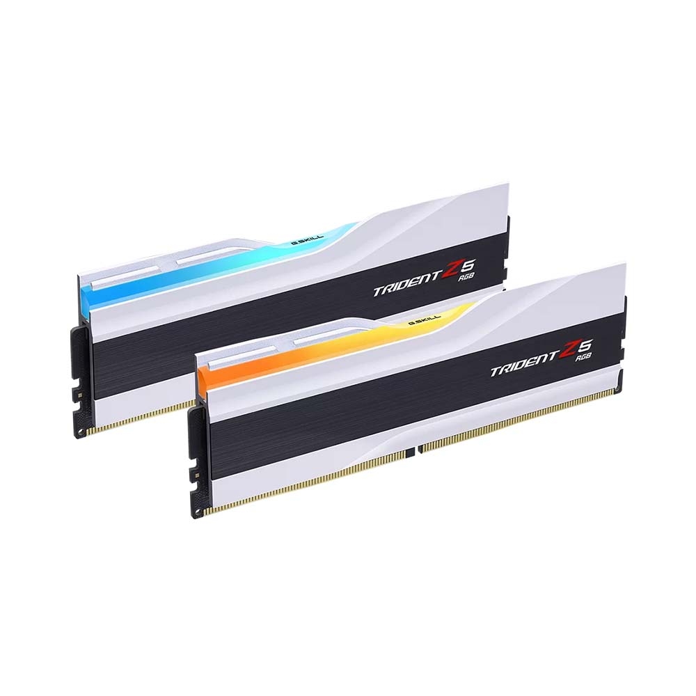 Ram PC G.SKILL Trident Z5 RGB 64GB 6000MHz DDR5 (32GBx2) White F5-6000J3636F32GX2-TZ5RW