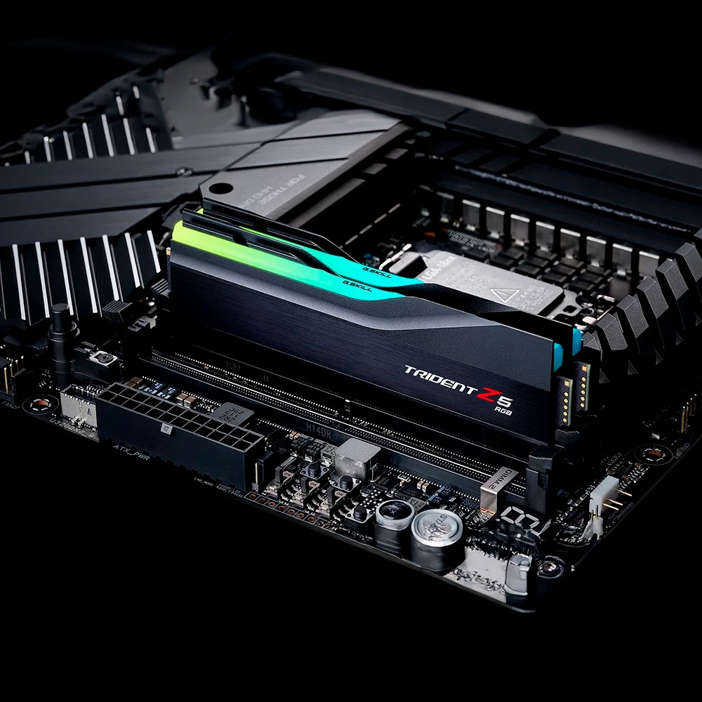 Ram PC G.SKILL Trident Z5 RGB 128GB 6400MHz DDR5 (64GBx2) F5-6400J3644F64GX2-TZ5RK