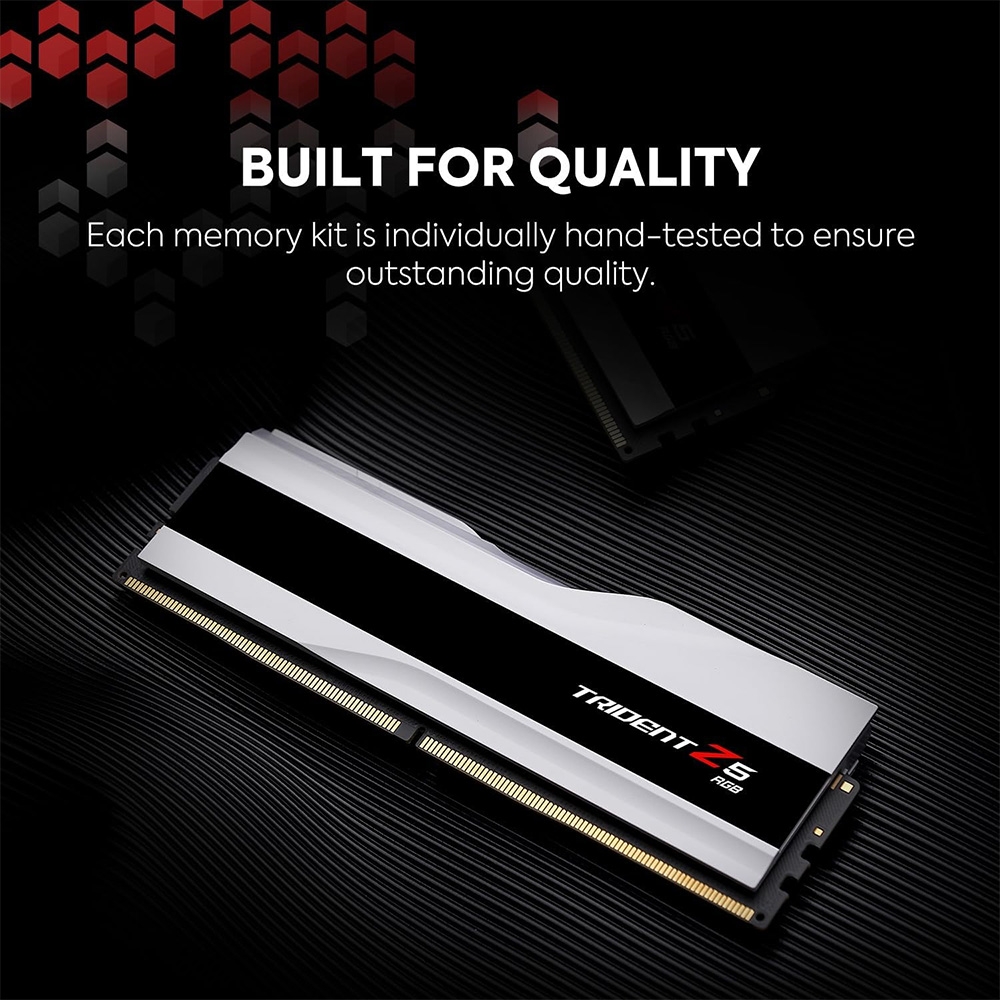 RAM PC G.SKILL Trident Z5 RGB 96GB 6400MHz DDR5 (2x48GB) F5-6400J3239F48GX2-TZ5RW