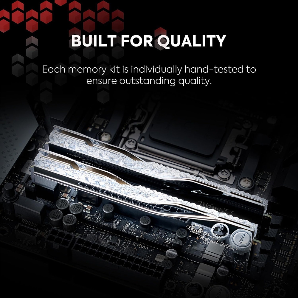 RAM PC G.SKILL Trident Z5 Royal Neo RGB 96GB 6000MHz DDR5 (2x48GB) F5-6000J2836F48GX2-TR5NS