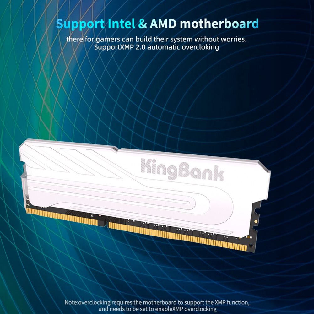 RAM PC KINGBANK KJXS 16GB 3200MHz DDR4 (1x16GB) For Intel/AMD