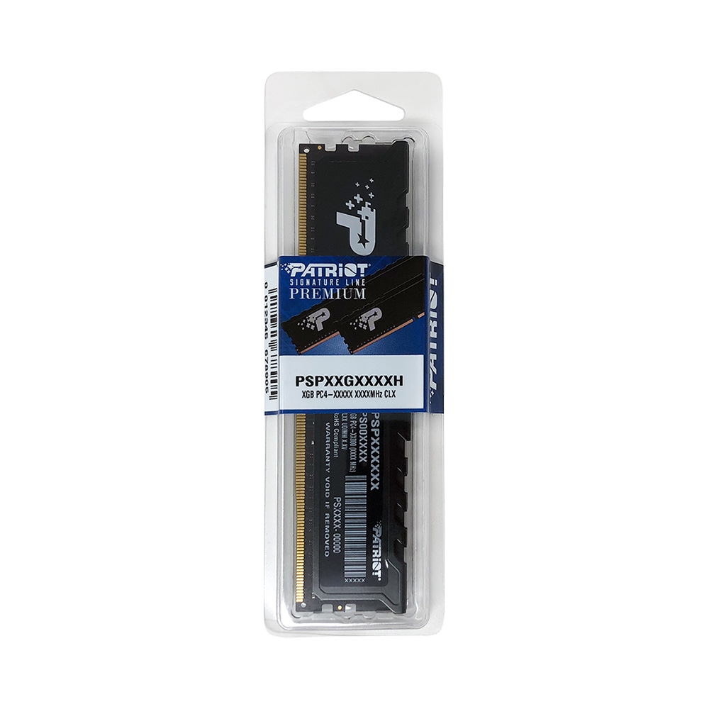 RAM PC Patriot Signature Premium 8GB 3200MHz DDR4 (1x8GB) PSP48G3200H1