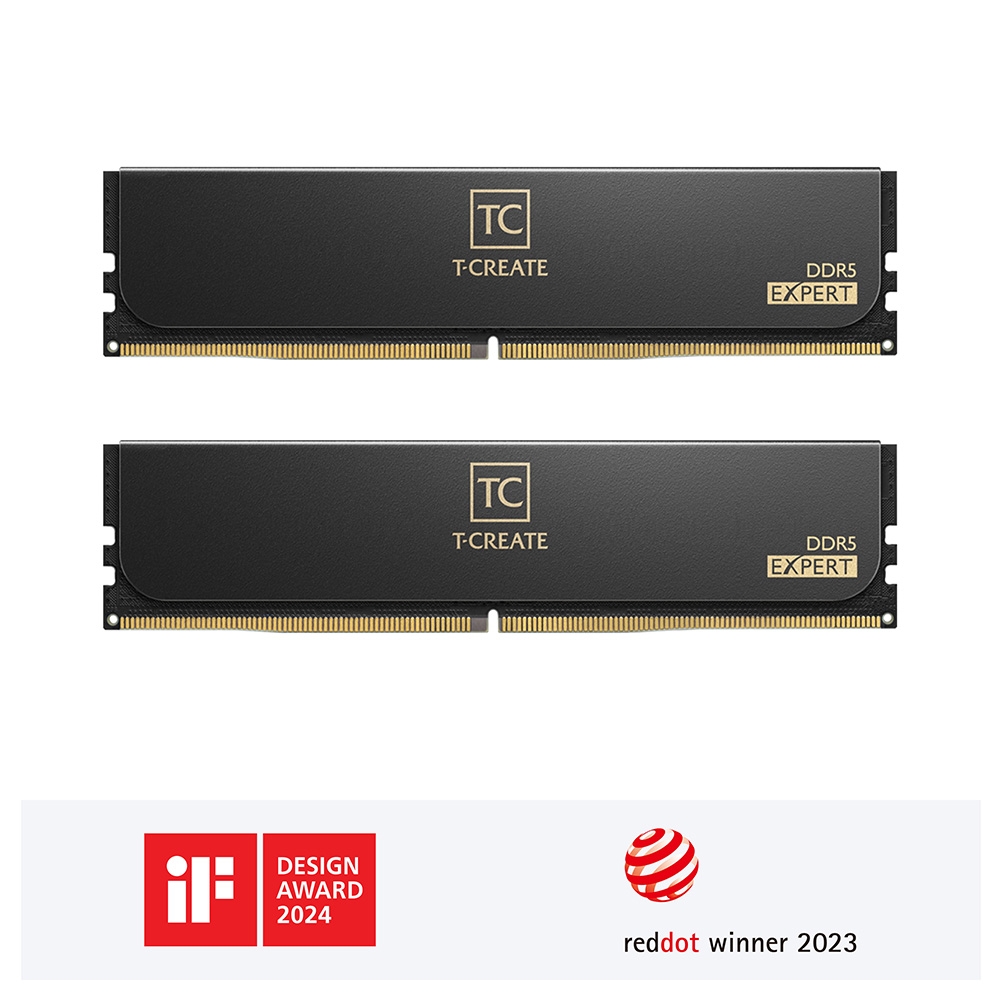 RAM PC TeamGroup T-Create EXPERT 128GB 6400MHz DDR5 CTCED5128G6400HC42CDC01