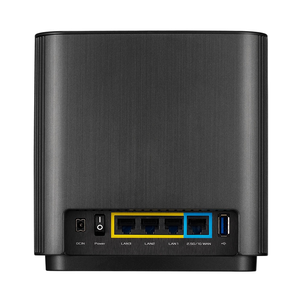 Router WiFi 6 Asus ASUS ZenWiFi AX XT8 Black AiMesh ( PACK 2 )