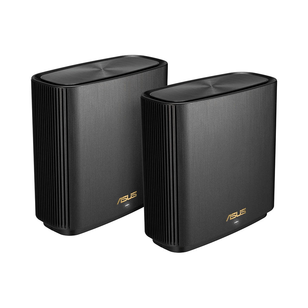 Router WiFi 6 Asus ASUS ZenWiFi AX XT8 Black AiMesh ( PACK 2 )