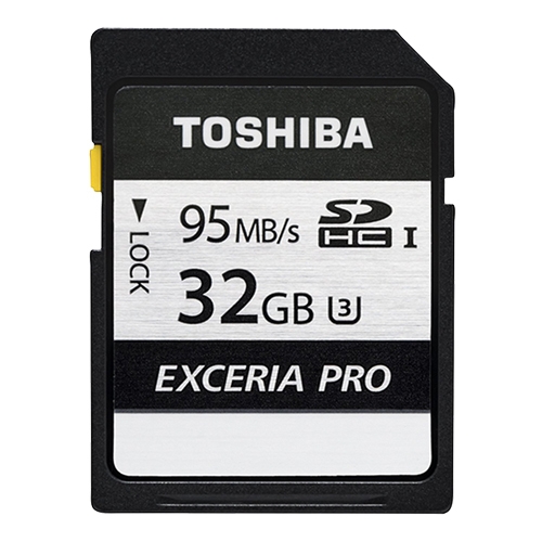 Thẻ Nhớ SDHC Toshiba Exceria Pro N401 U3 95MB/s 32GB