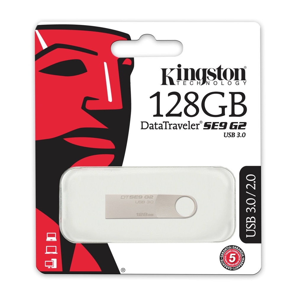 USB 3.0 Kingston DataTraveler SE9 G2 128GB DTSE9G2/128GBFR