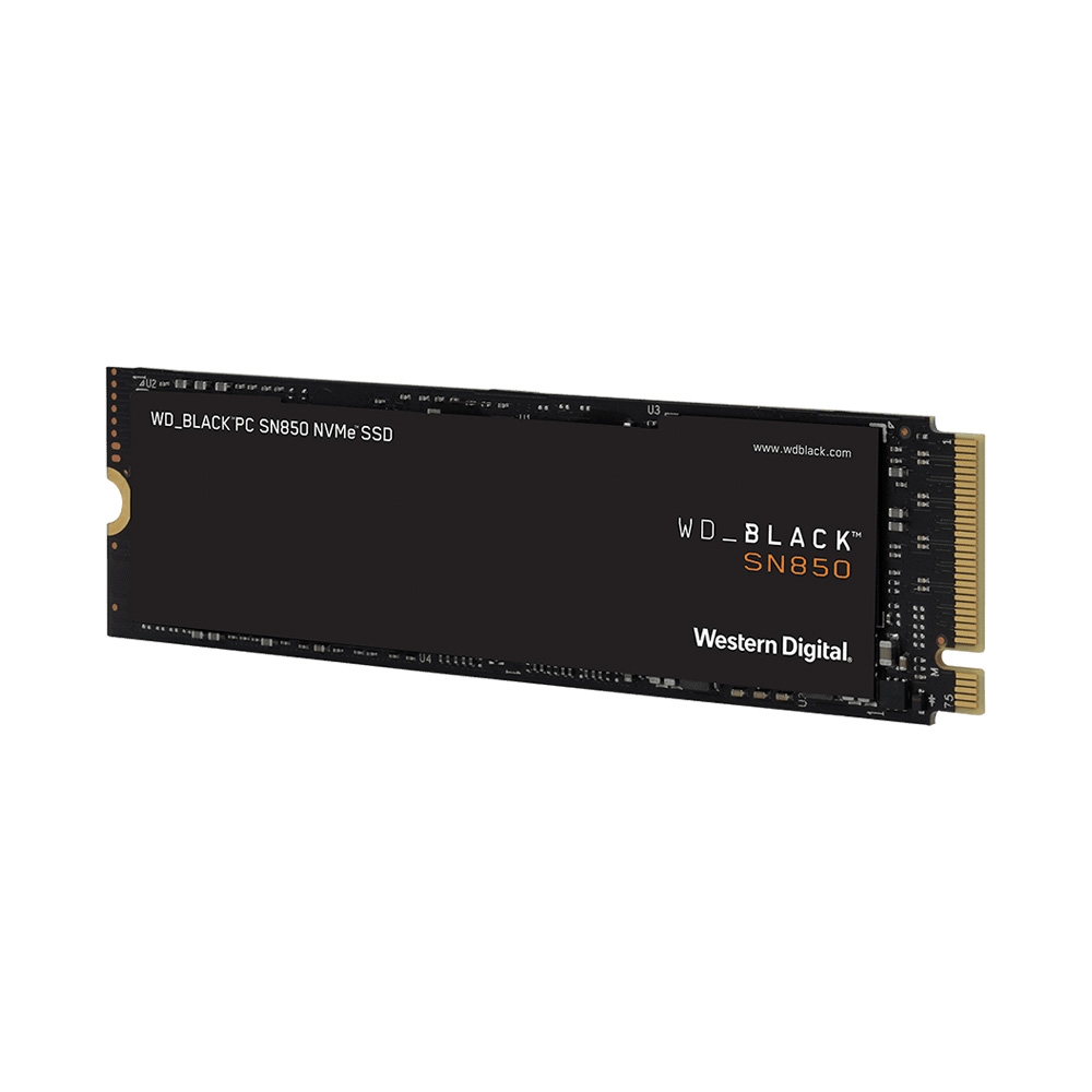 SSD WD Black SN850 PCIe Gen4 x4 NVMe M.2 2TB WDS200T1X0E (Không tản nhiệt)