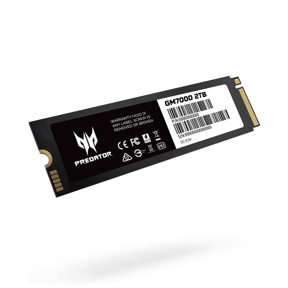 SSD Acer Predator GM7000 2TB PCIe Gen4 x4 NVMe M.2 GM7000-2TB