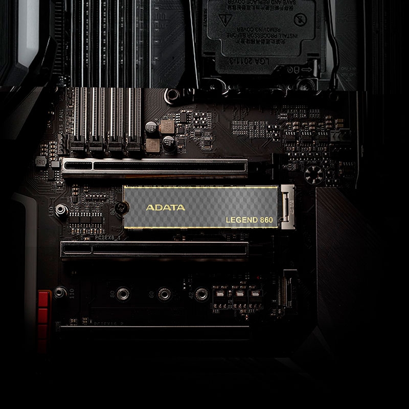 SSD ADATA Legend 860 1TB PCIe Gen4 x4 NVMe M.2 SLEG-860-1000GCS