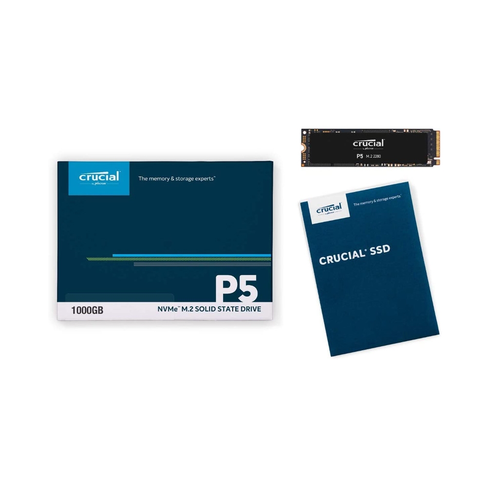 SSD Crucial P5 2TB NVMe 3D-NAND M.2 PCIe Gen3 x4 CT2000P5SSD8