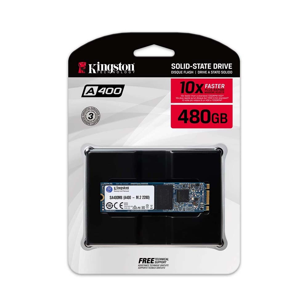 SSD Kingston 480GB A400 M.2 2280 SATA 3 SA400M8/480G