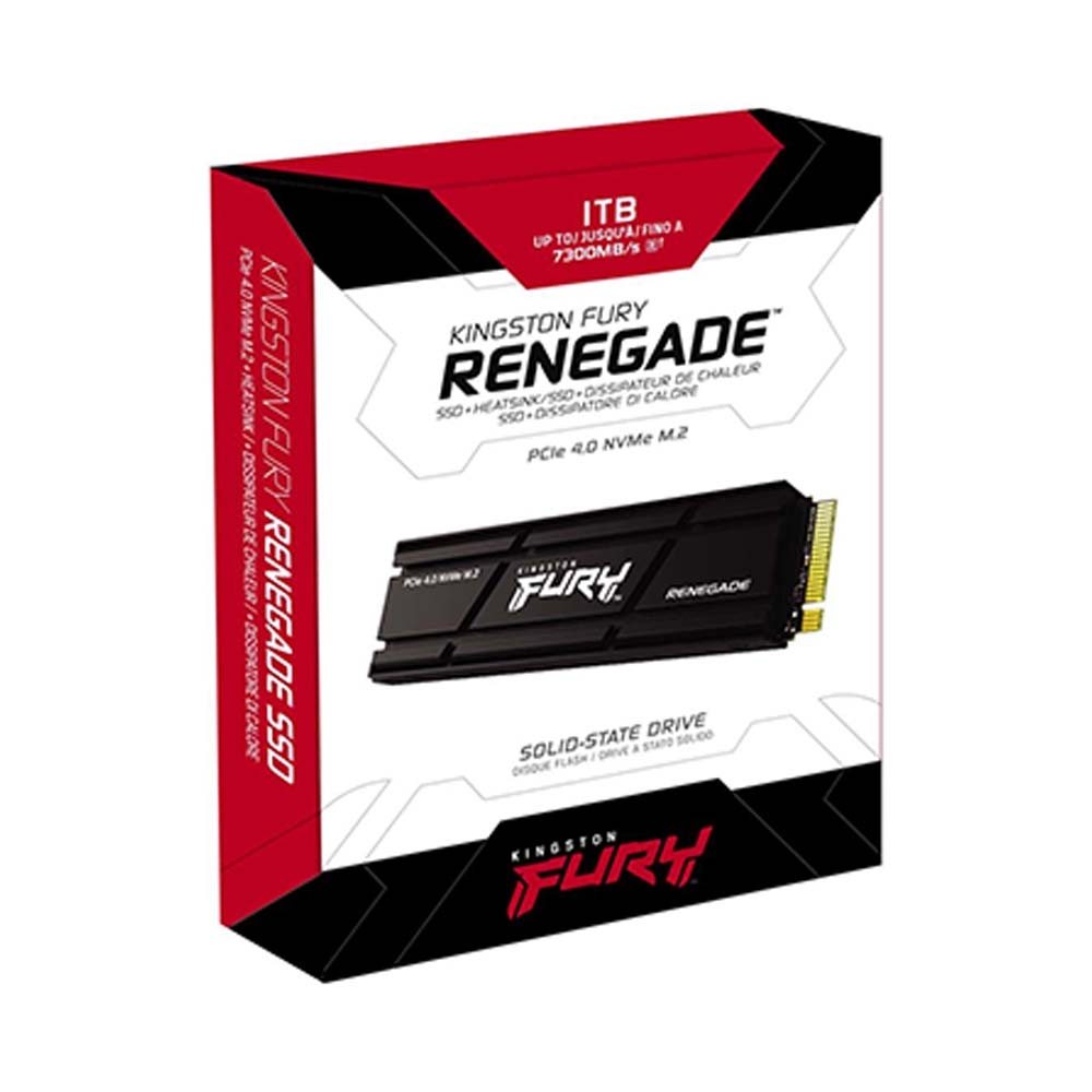 SSD Kingston FURY Renegade M.2 PCIe Gen4 x4 NVMe With Heat Sink 1TB SFYRSK/1000G