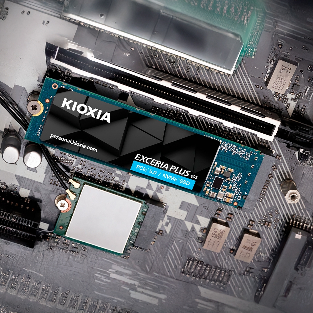 SSD Kioxia Exceria Plus G4 1TB M.2 PCIe Gen5 x4 BiCS FLASH LVD10Z001TG8