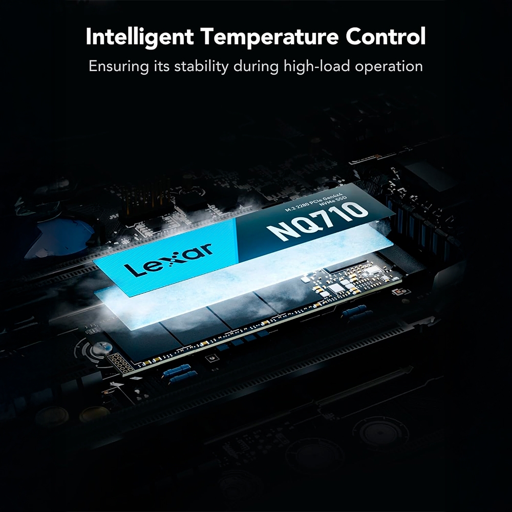SSD Lexar NQ710 500GB M.2 PCIe Gen4 x4 NVMe LNQ710X500G-RNNNG