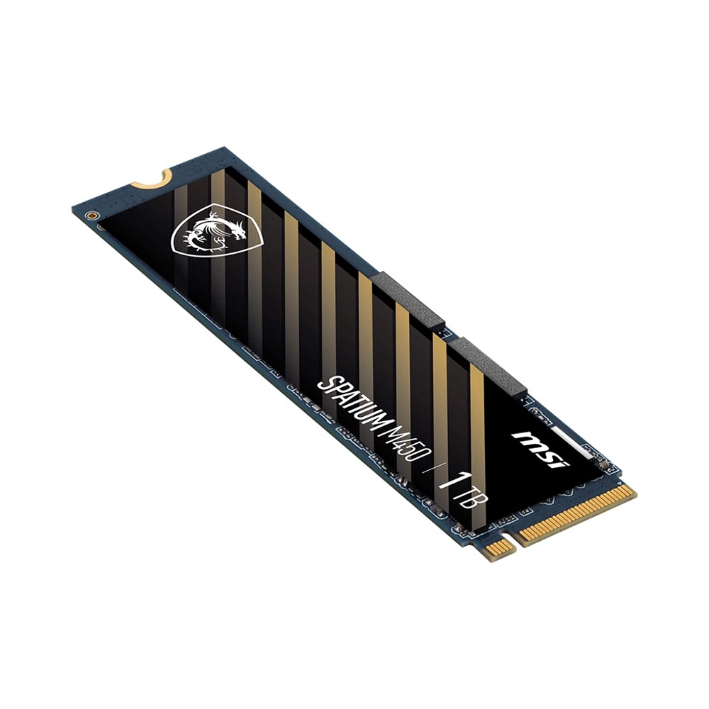 SSD MSI SPATIUM M450 V1 1TB M.2 2280 PCIe Gen4 x4 NVMe SPATIUM-M450-1TB-V1