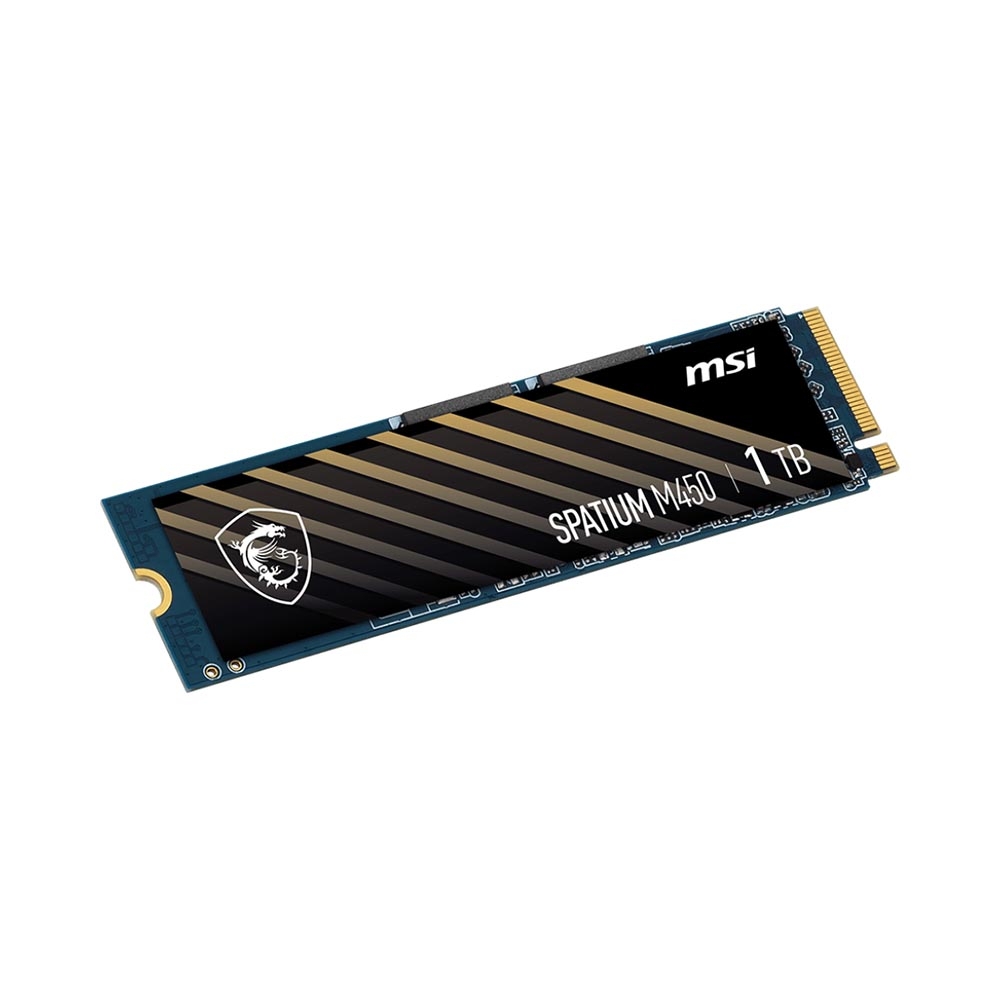 SSD MSI SPATIUM M450 V1 1TB M.2 2280 PCIe Gen4 x4 NVMe SPATIUM-M450-1TB-V1