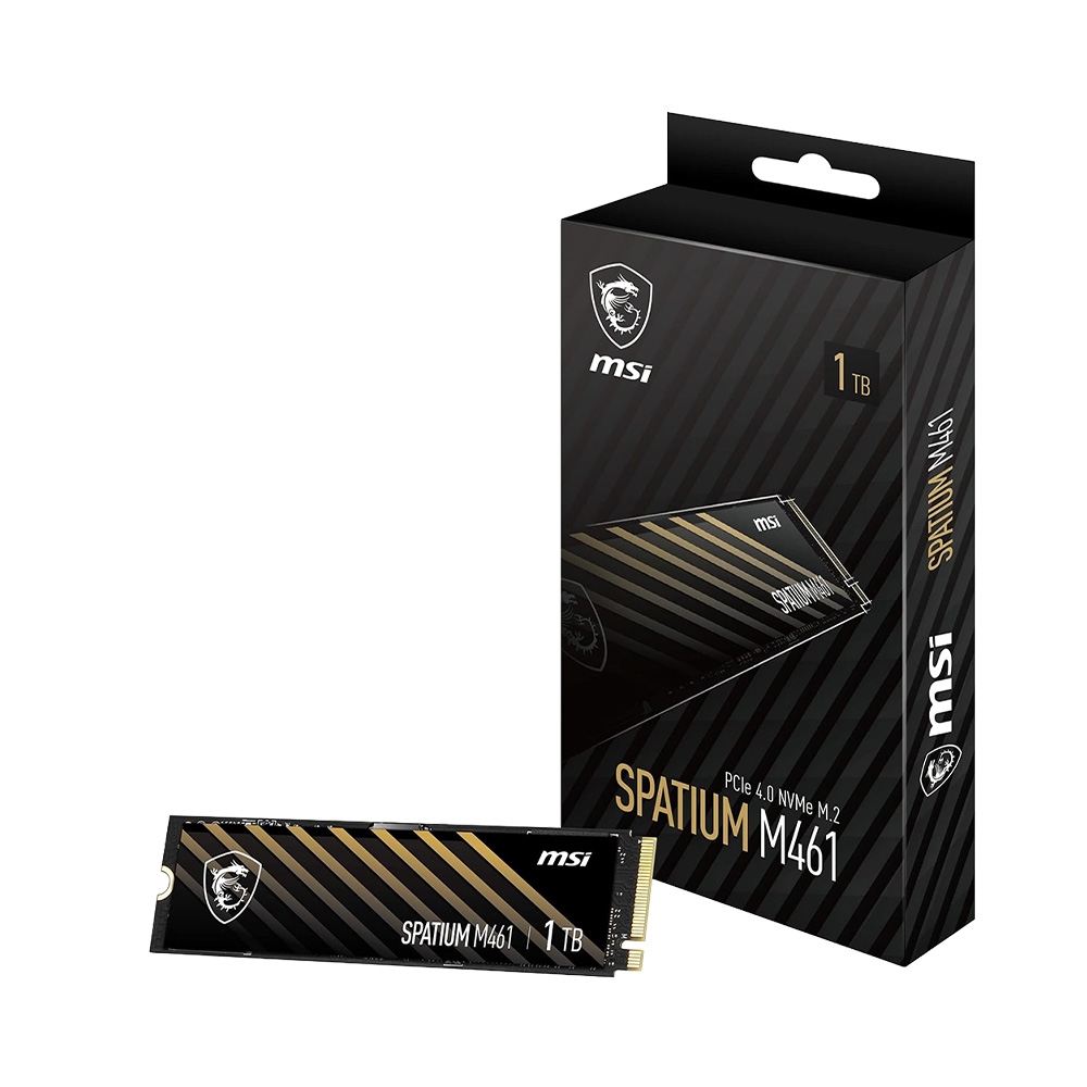 SSD MSI SPATIUM M461 1TB M.2 PCIe Gen4 x4 NVMe S78-440L1D0-P83