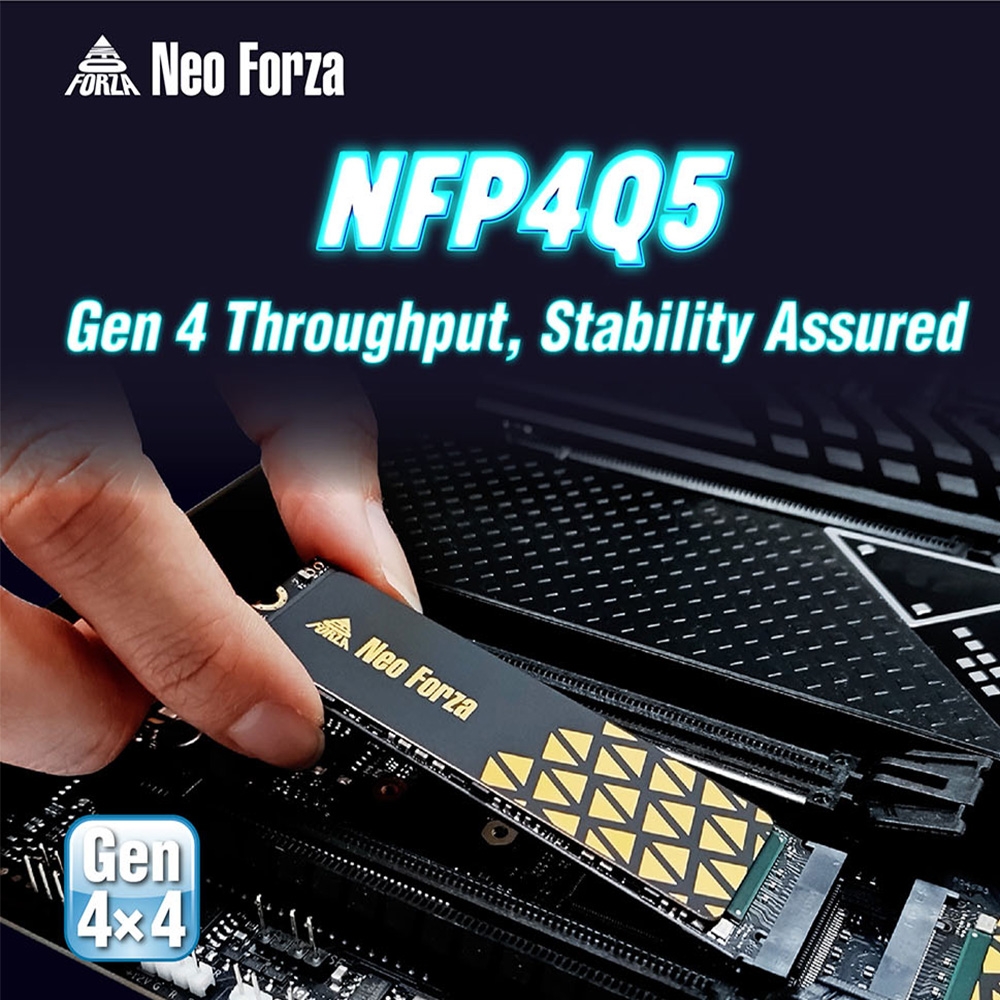 SSD Neo Forza 2TB M.2 PCIe Gen 4.0 x4 NVME NFP4Q5PCI20-44H5200