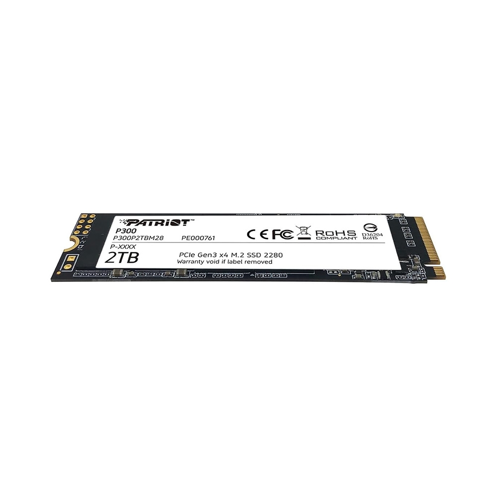 SSD Patriot P300 2TB M.2 PCIe Gen3 x4 NVMe P300P2TBM28