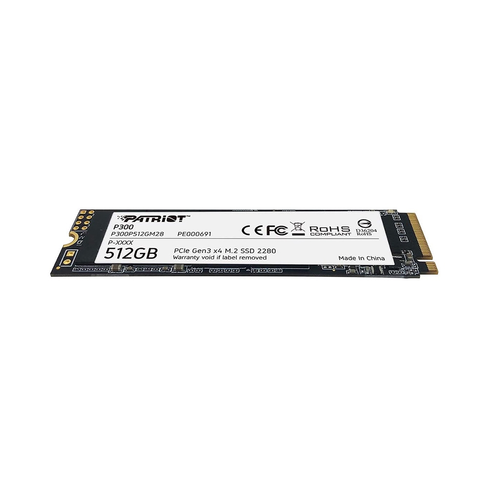 SSD Patriot P300 512GB M.2 PCIe Gen3 x4 NVMe P300P512GM28