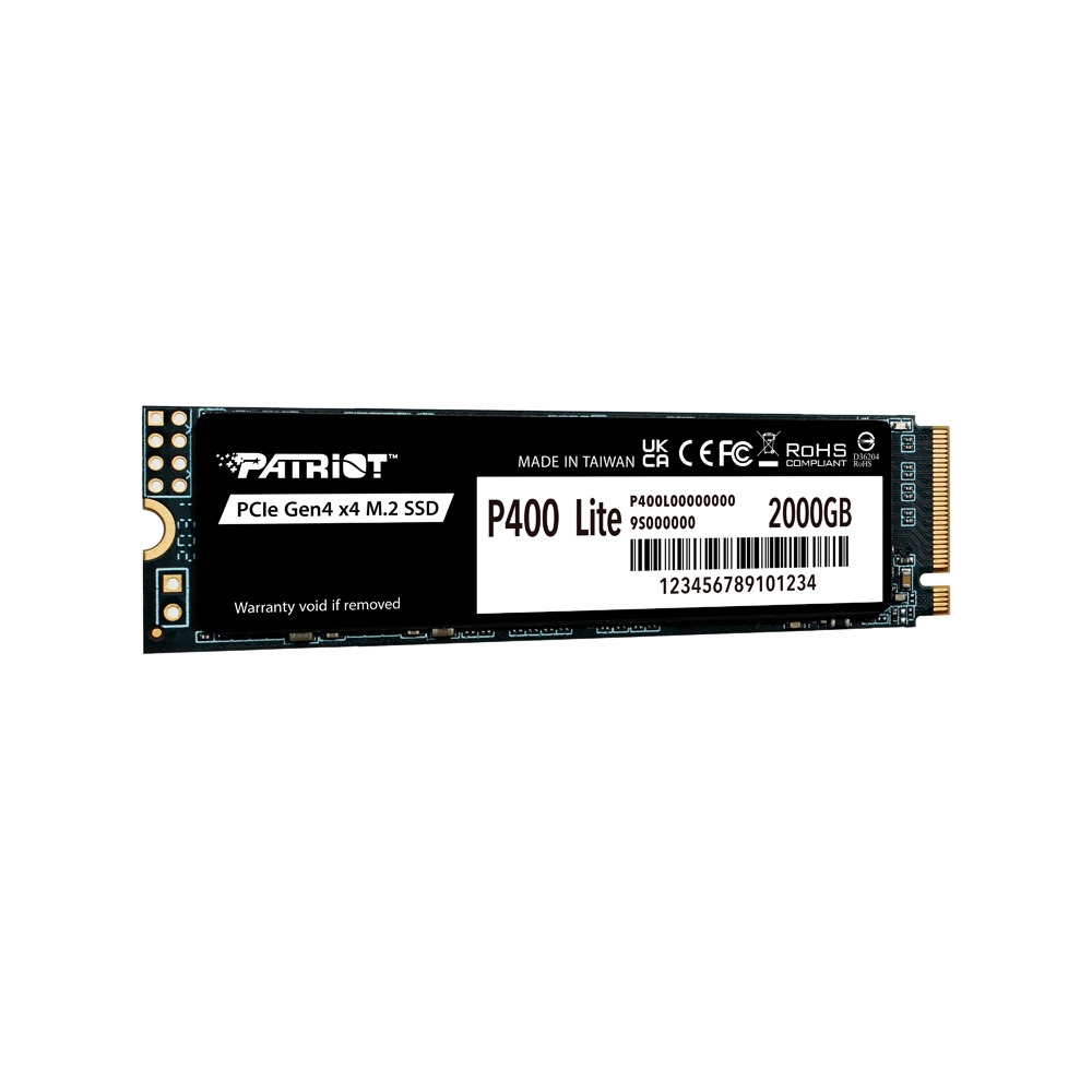 SSD Patriot P400 Lite 2TB M.2 PCLe Gen4 x4 NVMe P400LP2KGM28H