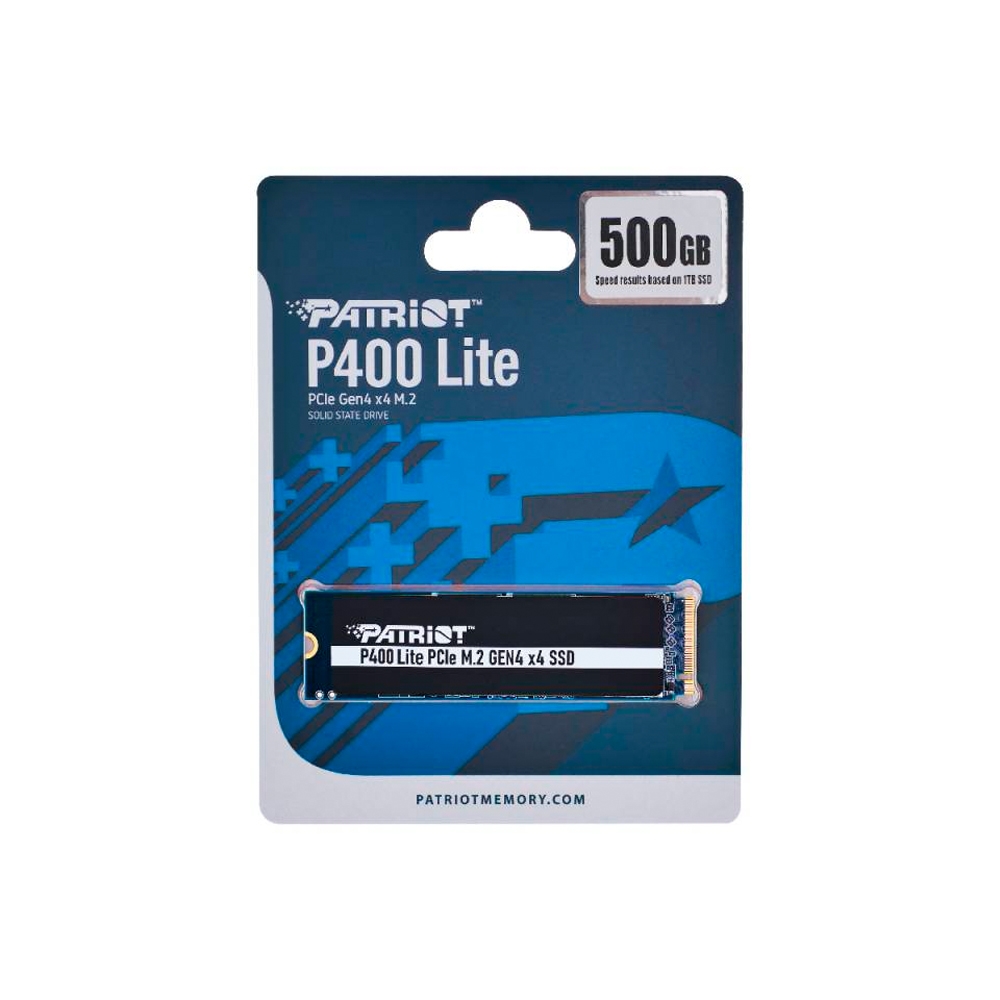 SSD Patriot P400 Lite 500GB M.2 PCLe Gen4 x4 NVMe P400LP500GM28H