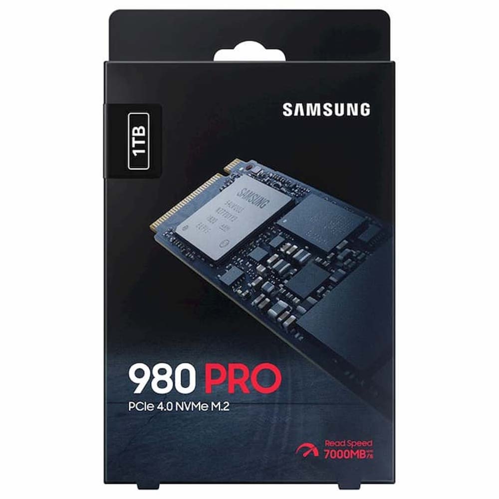 SSD Samsung 980 Pro 1TB PCIe Gen 4.0 x4 NVMe V-NAND M.2 2280 MZ-V8P1T0BW