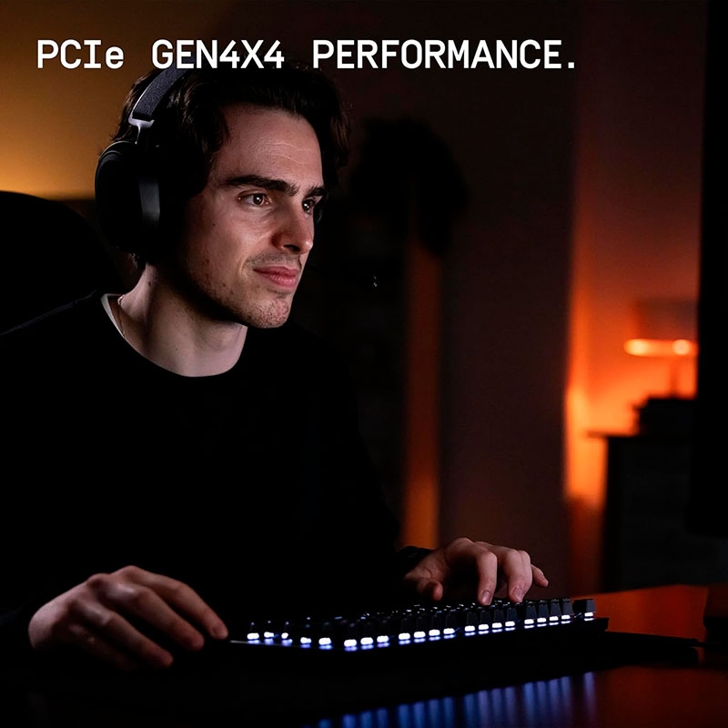 SSD WD Black SN7100 4TB PCIe Gen4 x4 NVMe M.2 WDS400T4X0E