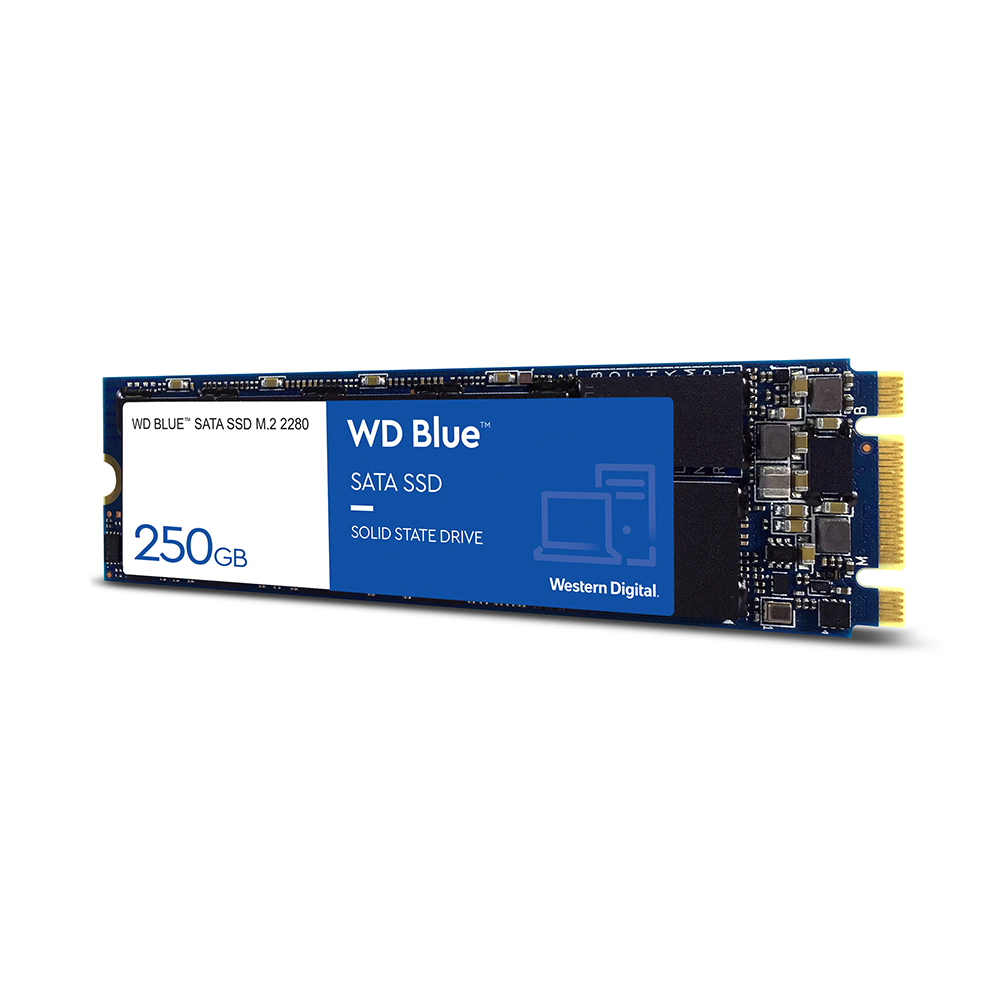 SSD Western Digital Blue 3D-NAND M.2 2280 SATA III 250GB WDS250G2B0B