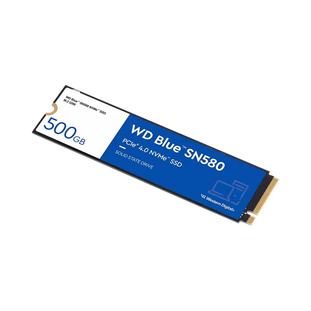 SSD Western Digital Blue SN580 500GB PCIe Gen4 x4 NVMe M.2 WDS500G3B0E