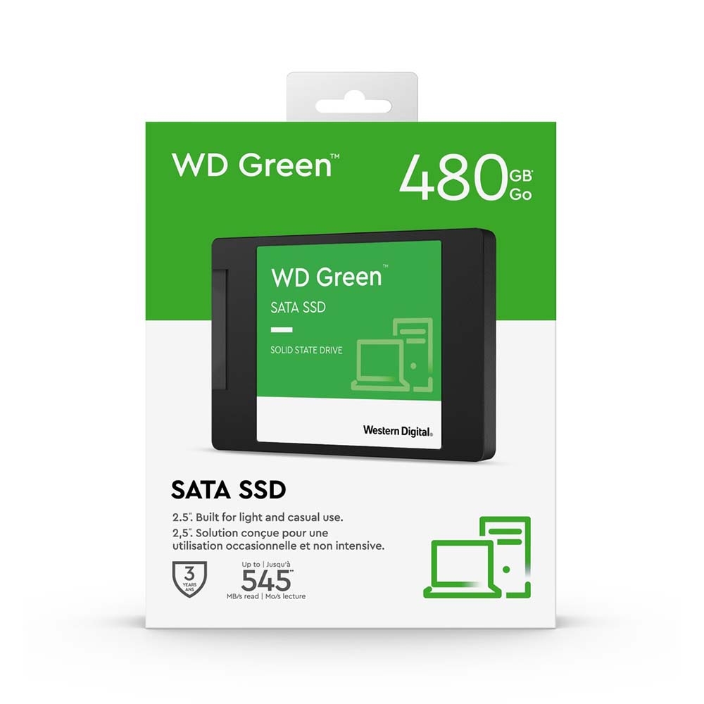 SSD Western Digital Green 480GB 2.5-Inch SATA III WDS480G3G0A