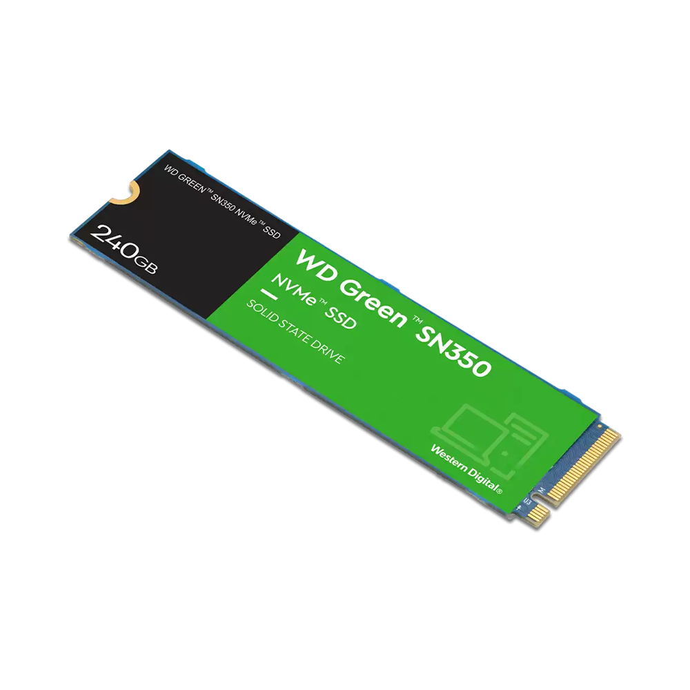 SSD Western Digital Green SN350 PCIe Gen3 x4 NVMe M.2 240GB WDS240G2G0C