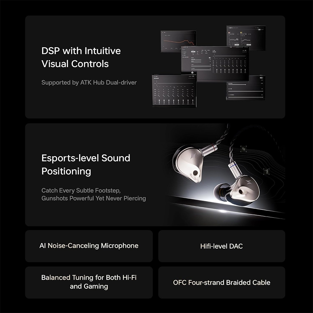 Tai nghe ATK Horizon In-ear USB Type-C